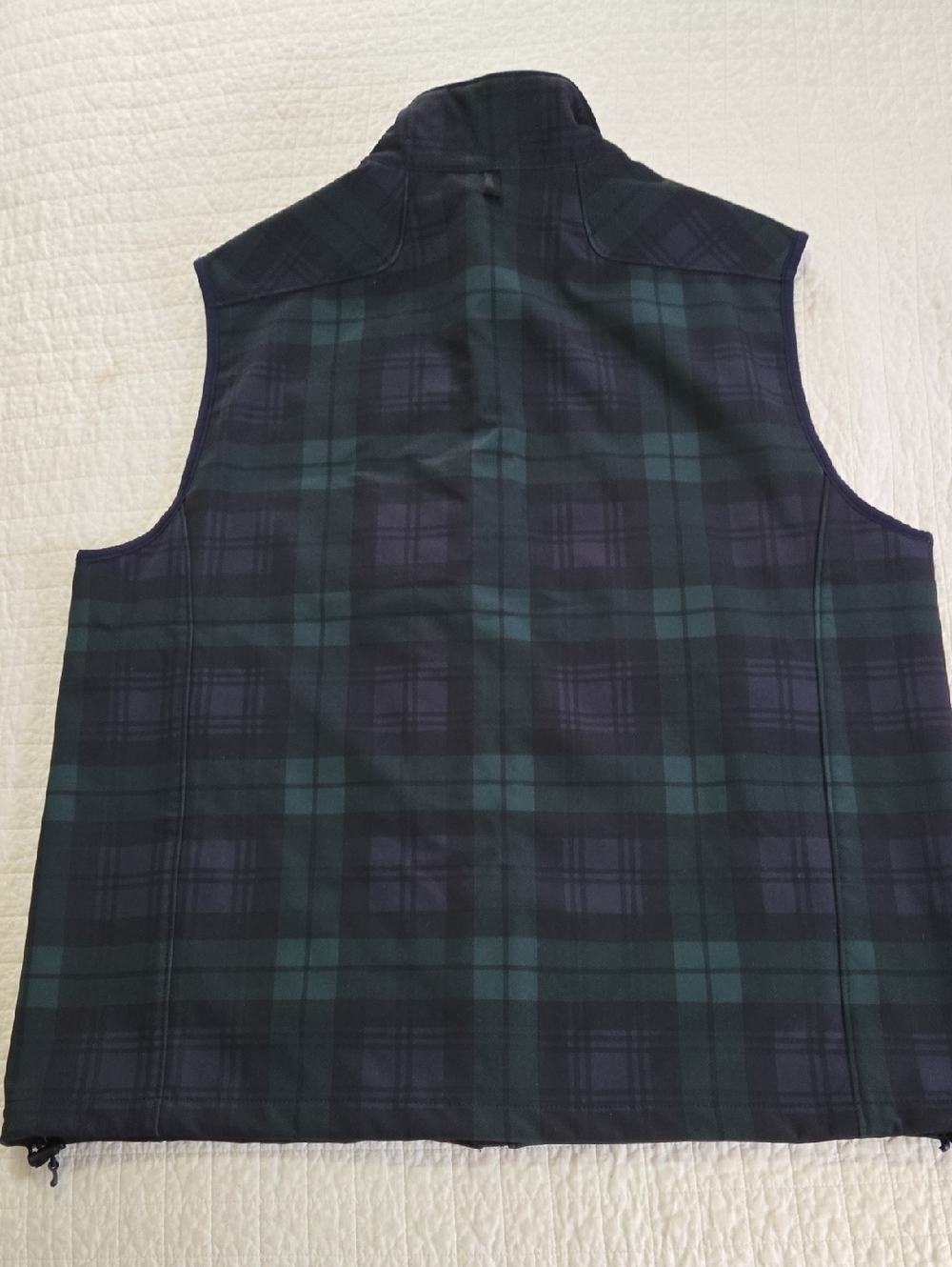 Polo by Ralph Lauren Performance Black Watch Tartan Plaid Vest Mens XL EUC - Picture 5 of 9